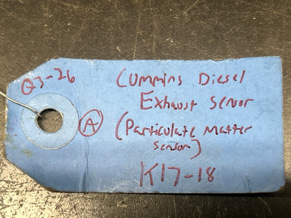 13-18 DODGE RAM 2500 CUMMINS 6.7 DIESEL NOX NITROGEN SENSOR MODULE OEM W/Bracket