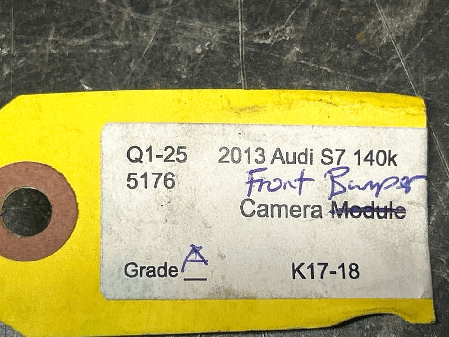 12-18 AUDI A6 A7 A8 S6 S7 S8 VW WITH CABLE SURROUND VIEW PARK ASSIST CAMERA OEM