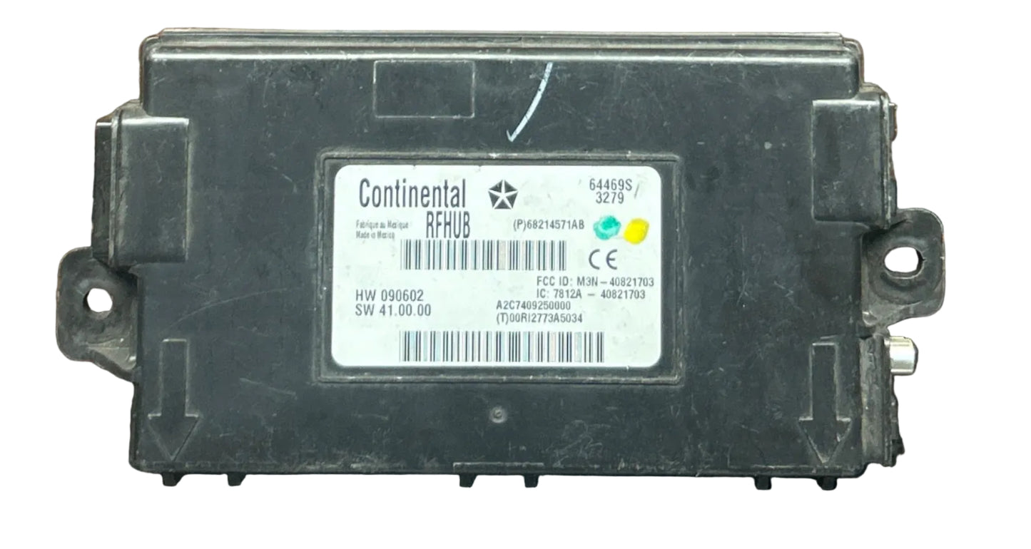 14 -16 Dodge Charger RFM Keyless Hub Receiver Control Module 68214571AB OEM