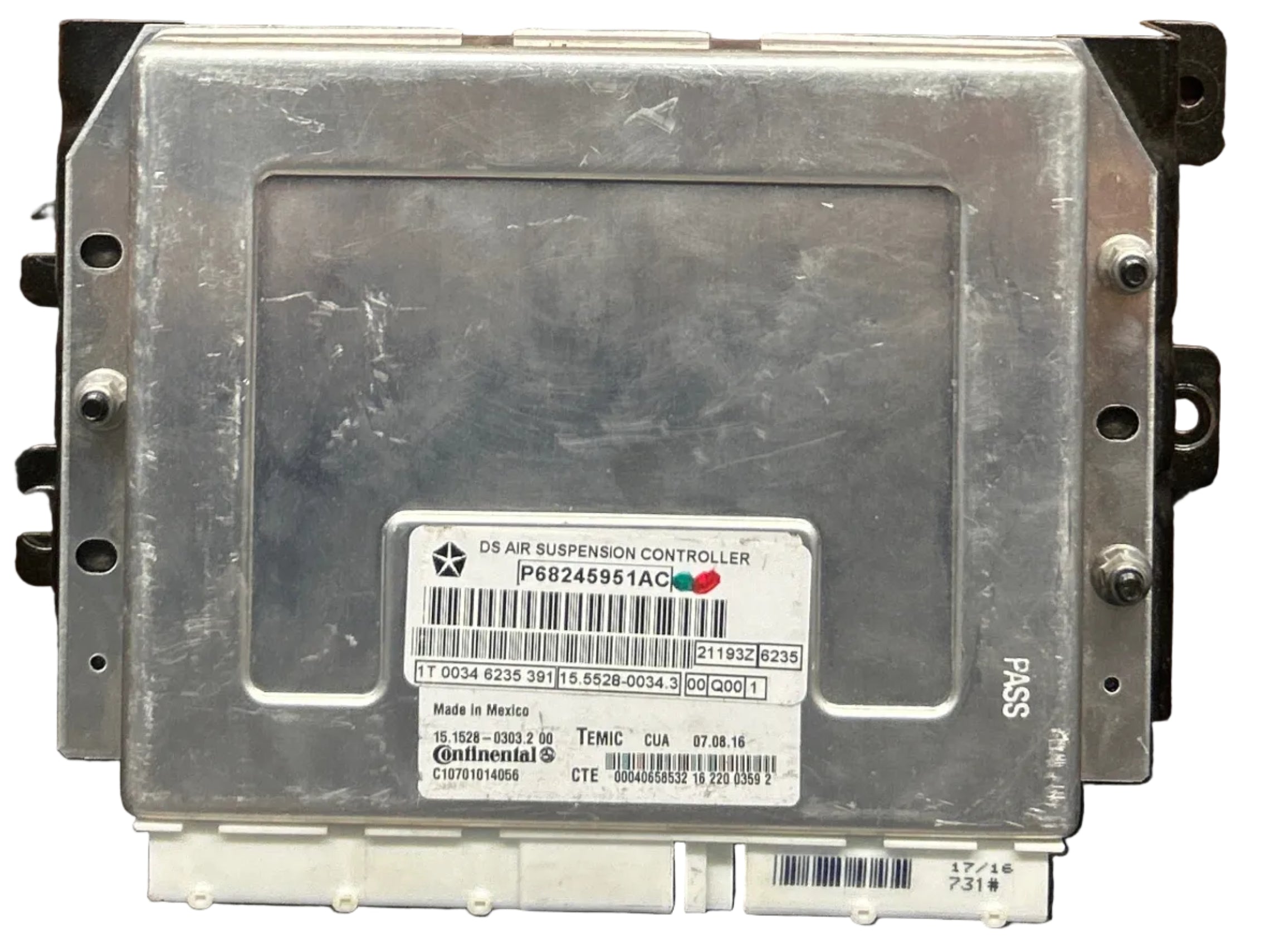 2013-2018 Ram 1500 Air Suspension Control Module Computer OEM 68245951AC