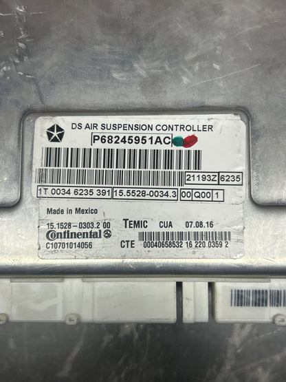 2013-2018 Ram 1500 Air Suspension Control Module Computer OEM 68245951AC
