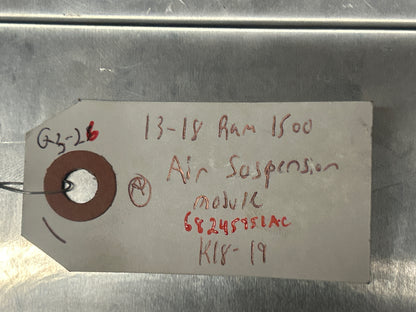 2013-2018 Ram 1500 Air Suspension Control Module Computer OEM 68245951AC