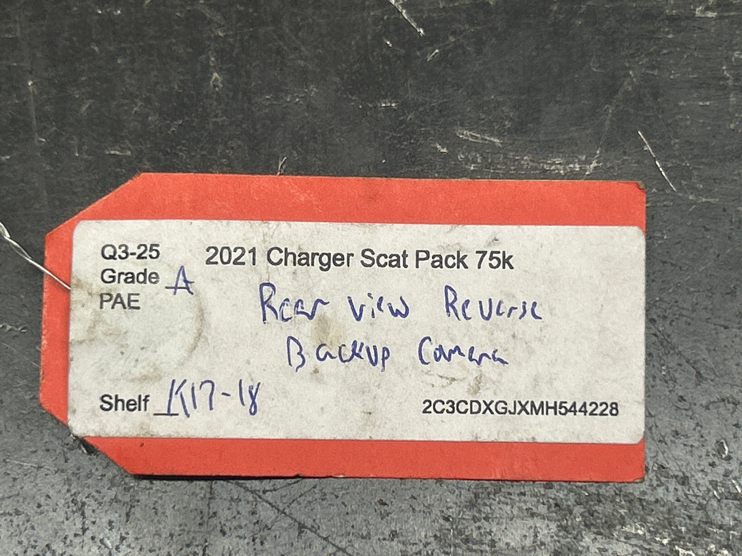 2015 - 2023 Dodge Charger Rear Reverse Backup Parking Camera OEM 68265874AB