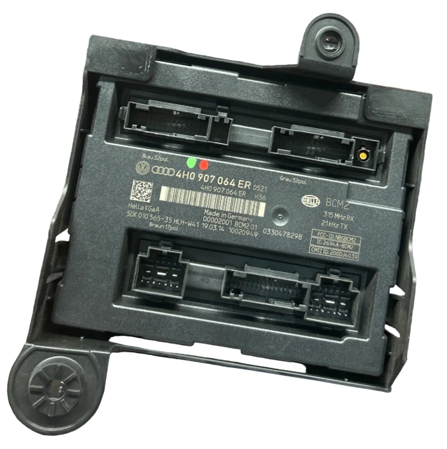 2011-2018 OEM AUDI A6 A7 A8 S6 S7 S8 COMPUTER BODY CONTROL MODULE 4H0 907 064ER