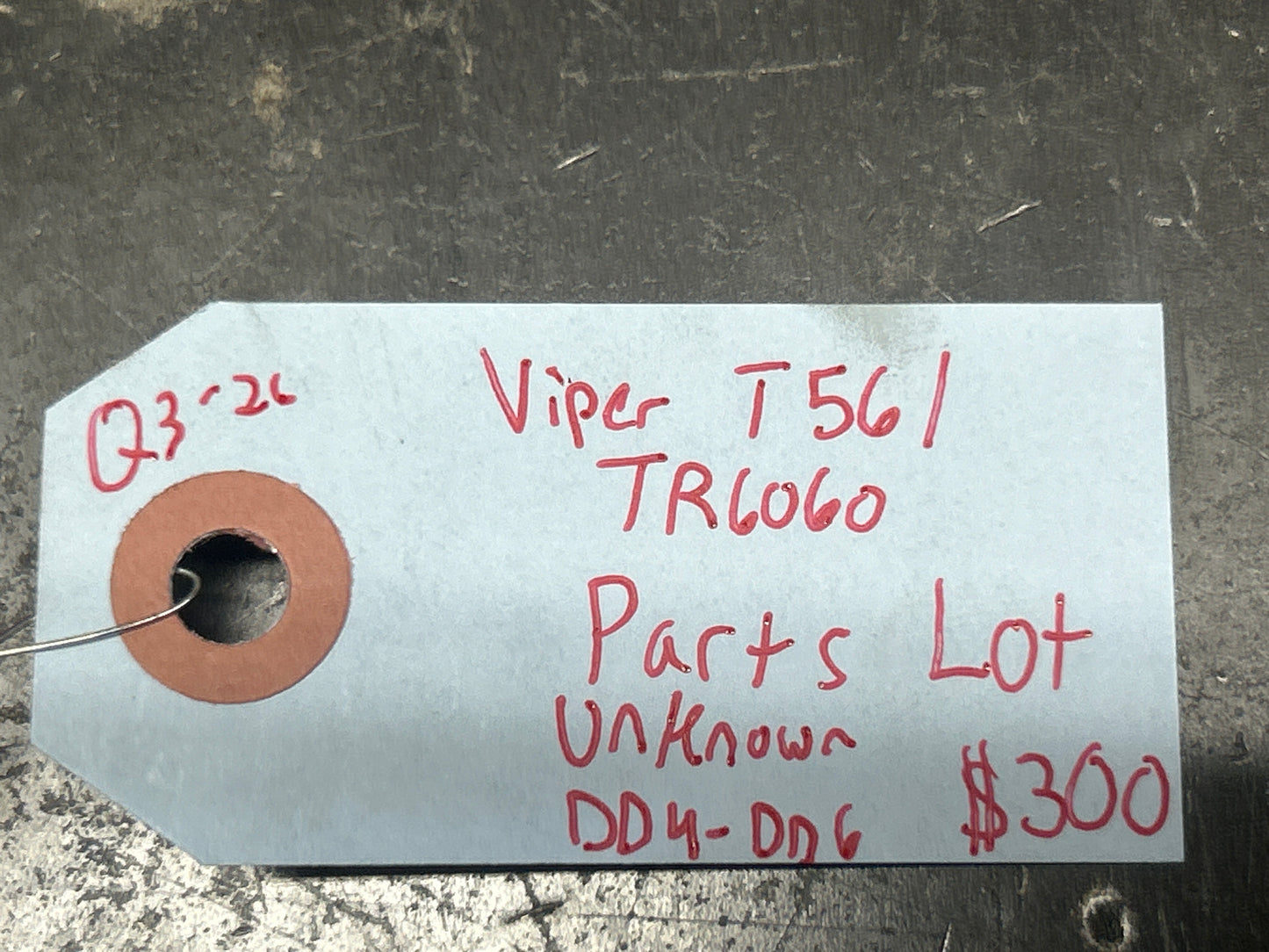 Dodge Viper T56 / TR 6060 Miscellaneous Transmission Parts Seen As Is