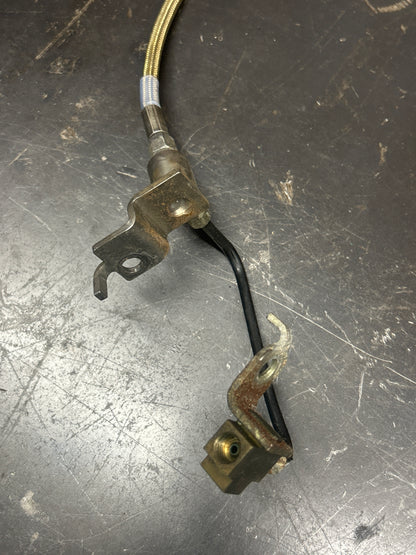 96-02 Dodge Viper Gen 2 OEM Rear Brake Calipers & Brackets W/Braided Brake Hoses