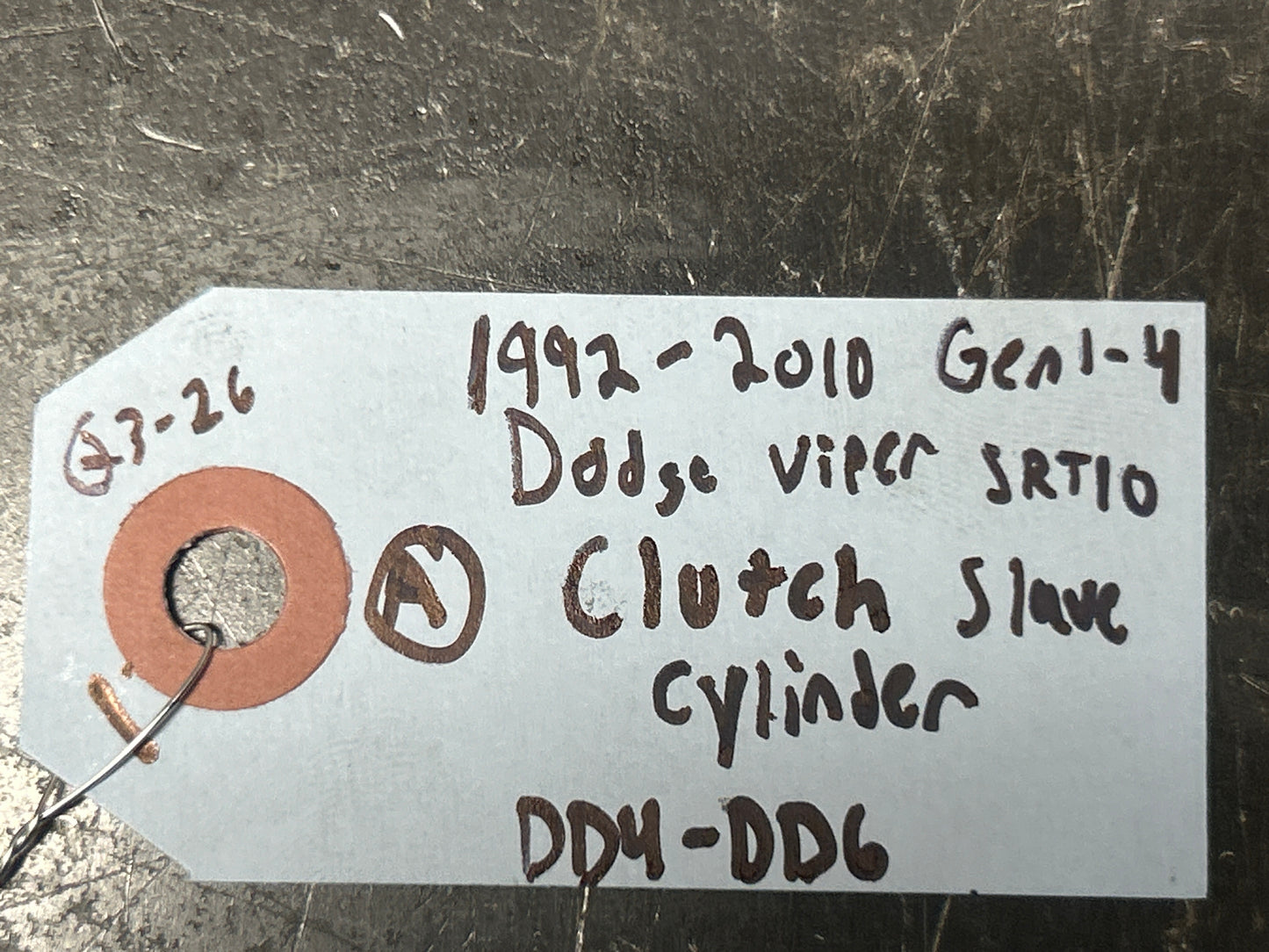 1992-2010 Dodge CHRYSLER OEM  Viper-Clutch Slave Cylinder 5037357AB