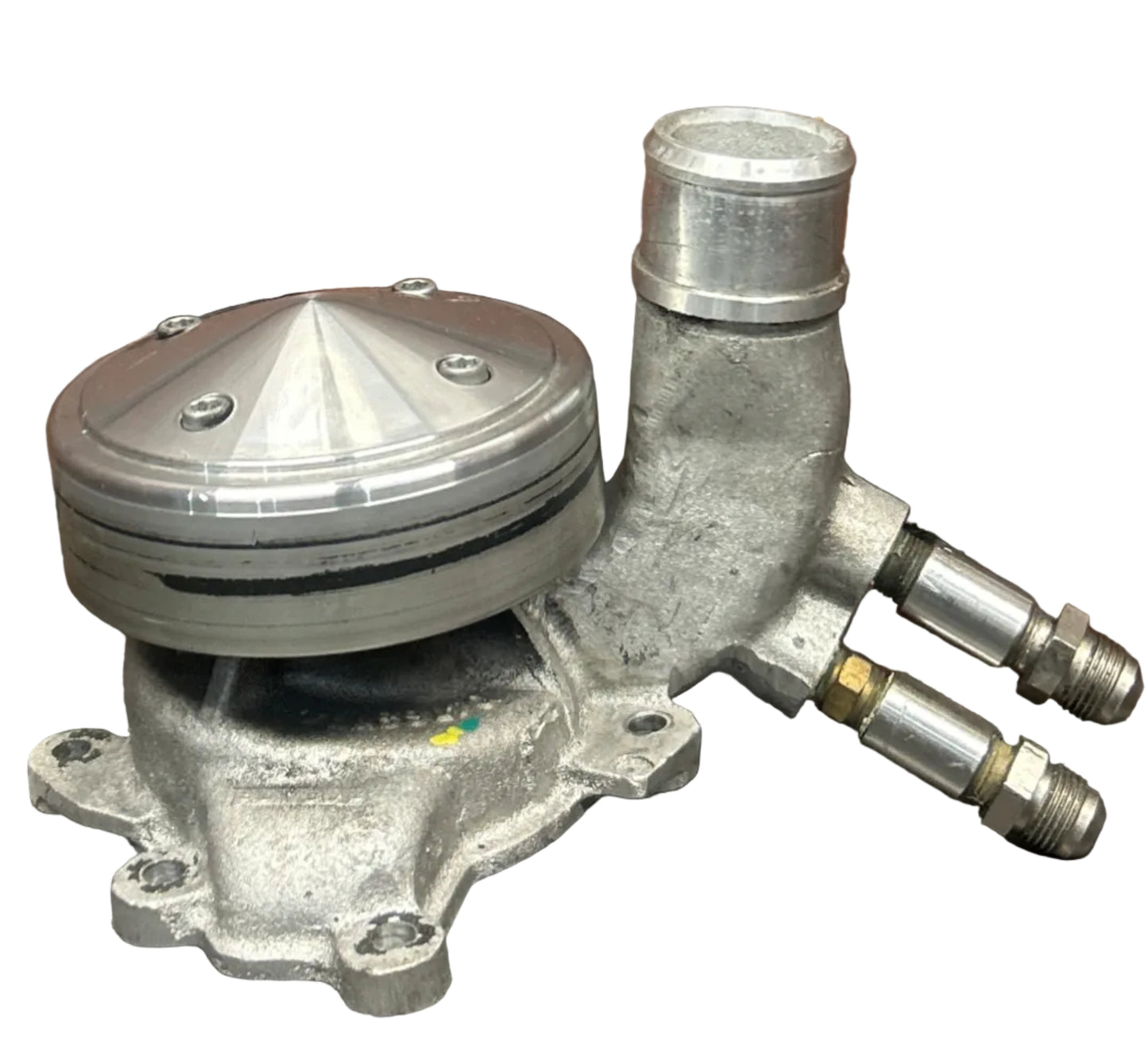 96-02 Dodge Gen 2 Viper OEM Water Pump W/AN Conversion & Billet Pulley 04763774