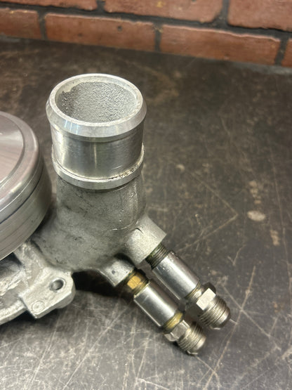 96-02 Dodge Gen 2 Viper OEM Water Pump W/AN Conversion & Billet Pulley 04763774