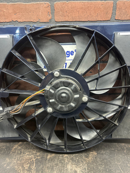 96-02 Dodge Viper Gen 2 Radiator Fan Assembly Sapphire Blue OEM 4854720AA
