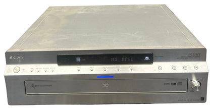 Sony DVP-NC555ES 5 Disc DVD/CD Player Silver 24w 120v 60hz Used Good Condition