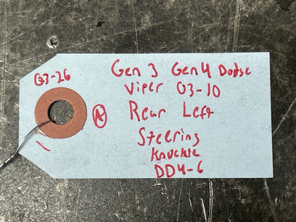 03-10 Dodge Viper Gen 3 & 4 Rear Left Spindle Knuckle OEM Dodge Viper 5290131AA