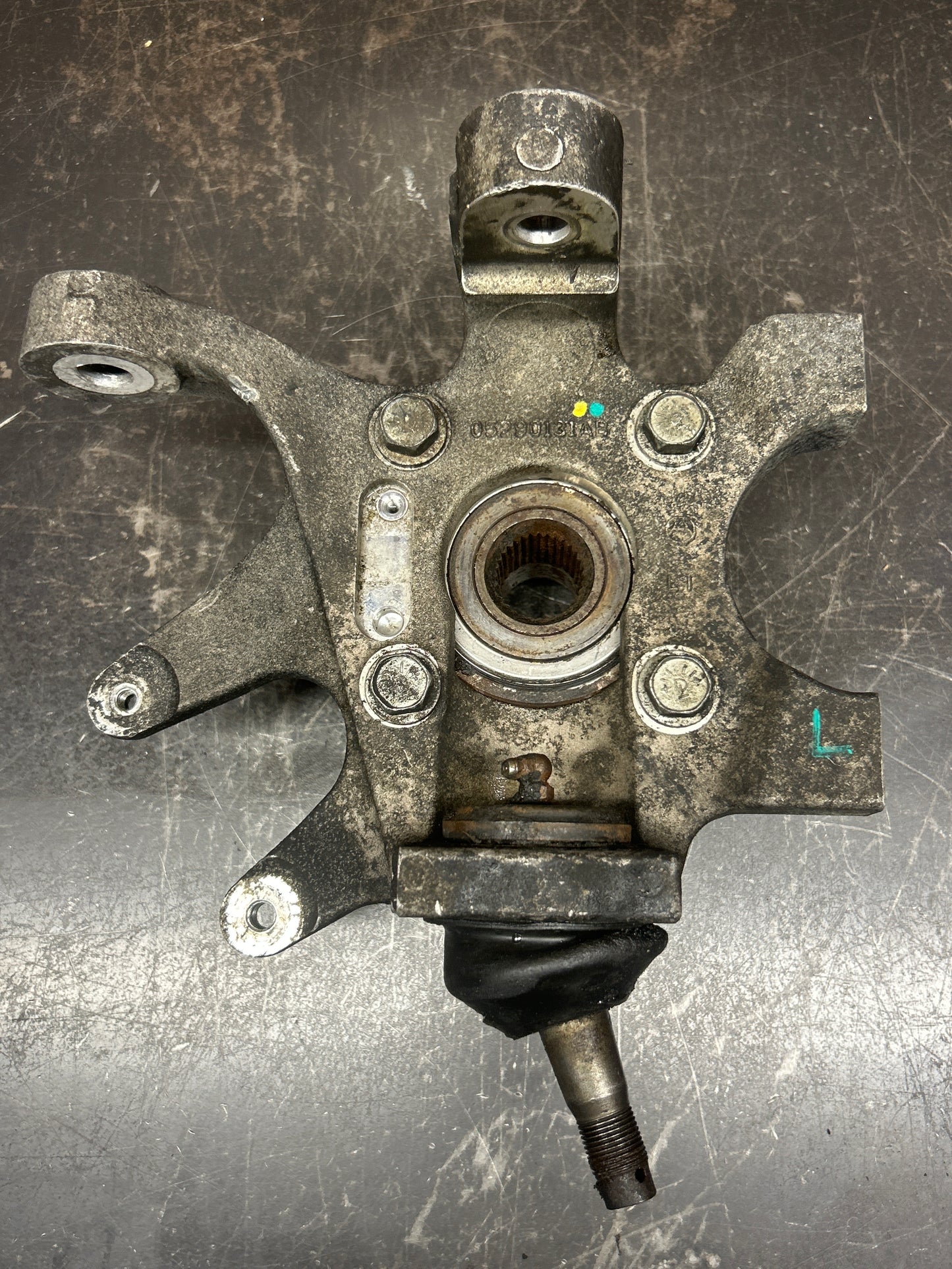 03-10 Dodge Viper Gen 3 & 4 Left Spindle Knuckle W/HUB OEM Dodge Viper 5290131AA