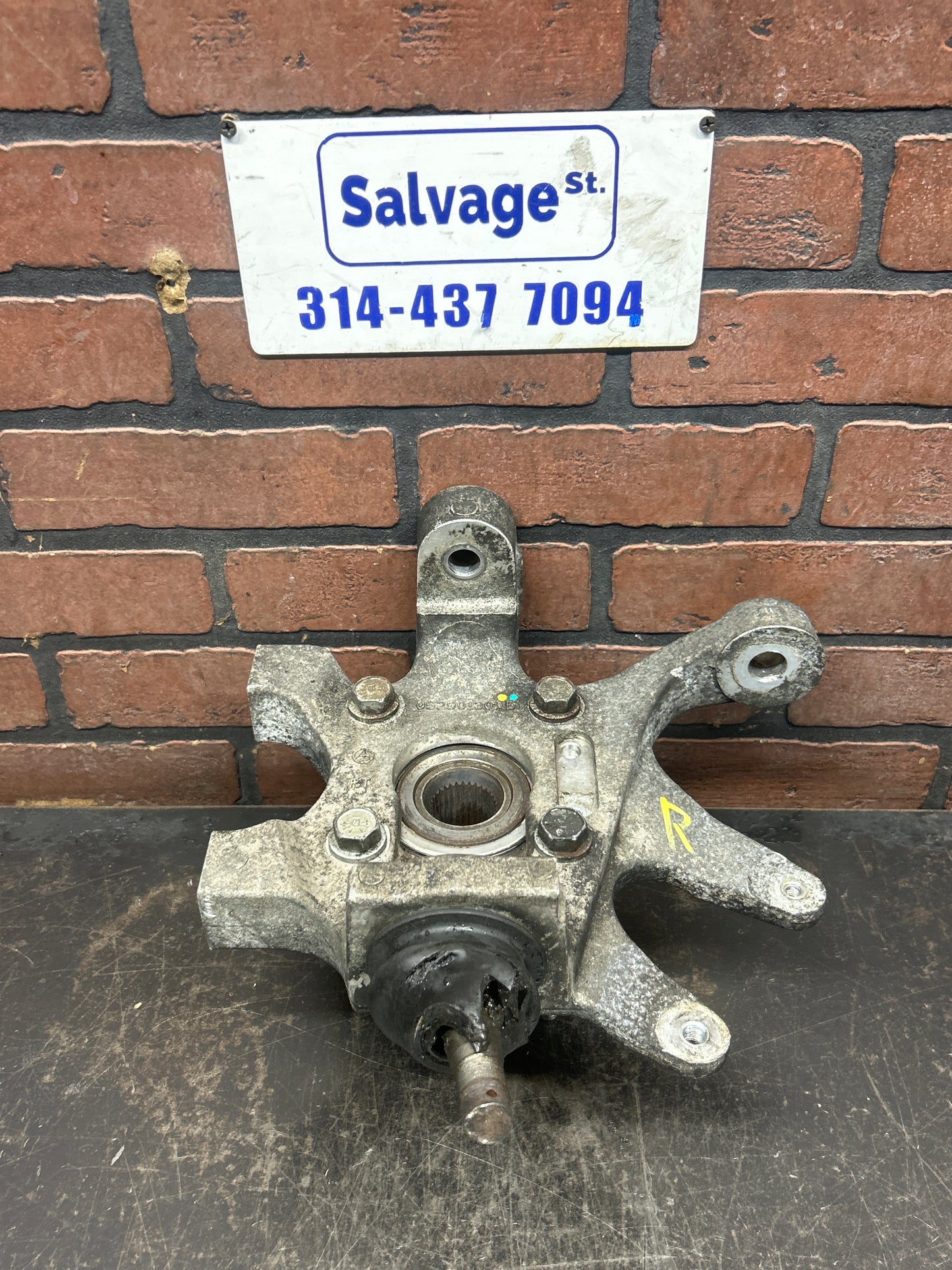 03-10 Dodge Viper Gen 3&4 Right Spindle Knuckle W/HUB OEM Dodge Viper 5290130AA