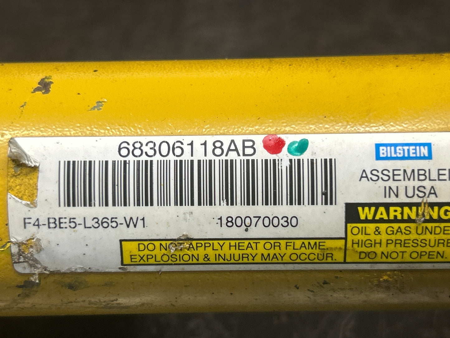 2018-2022 Dodge Durango SRT Front Right Shock Absorbers Struts Active Damping