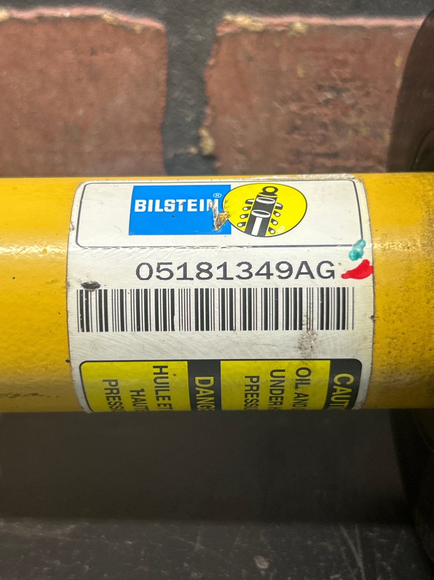 2011-2012 Dodge Charger/Challenger OEM Bilstein Passenger Front Strut 05181349AG