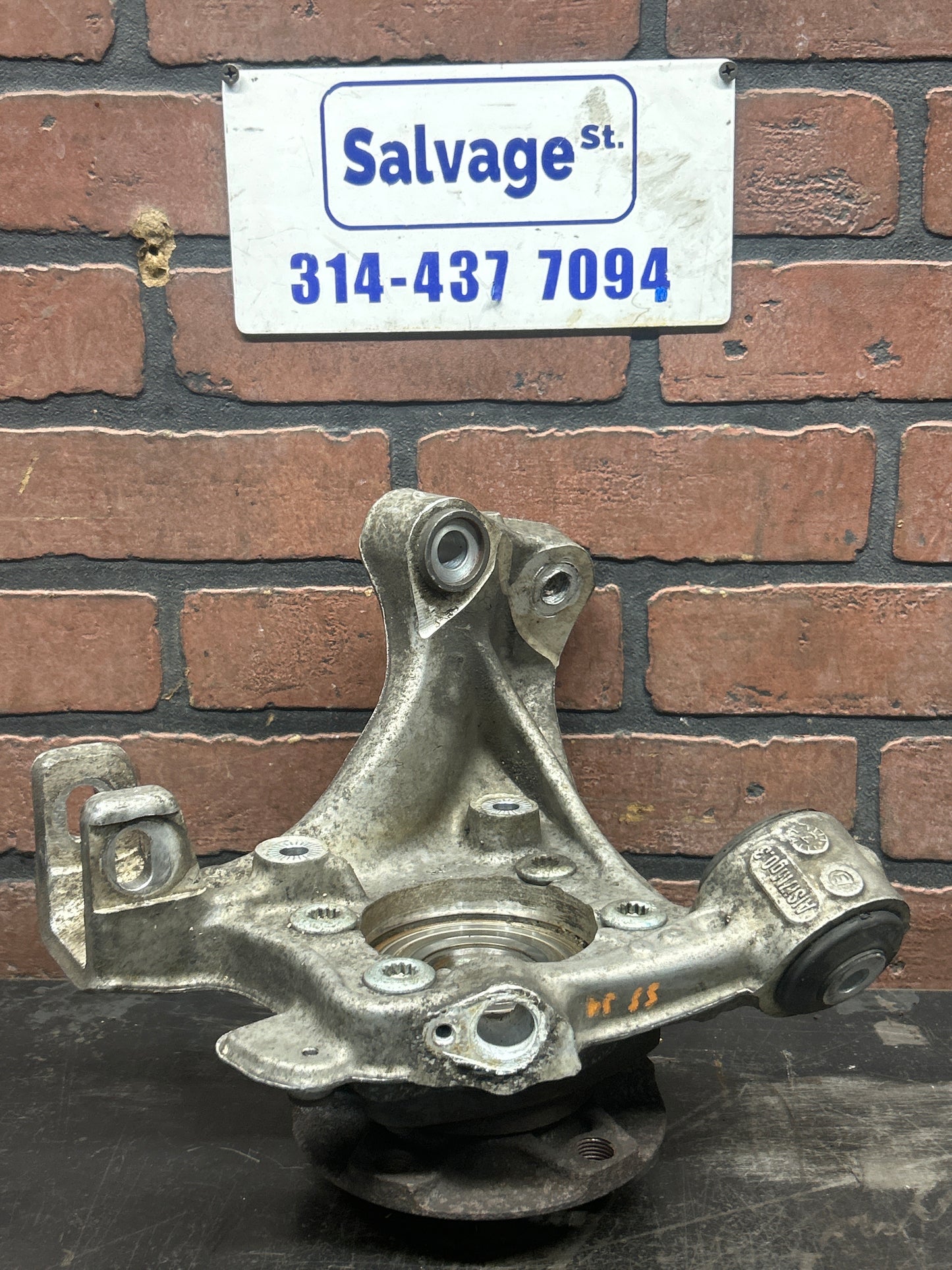 05-13 Audi A4 S4  Wheel bearing Housing Knuckle Assembly R/Rear OEM 8E0505434A