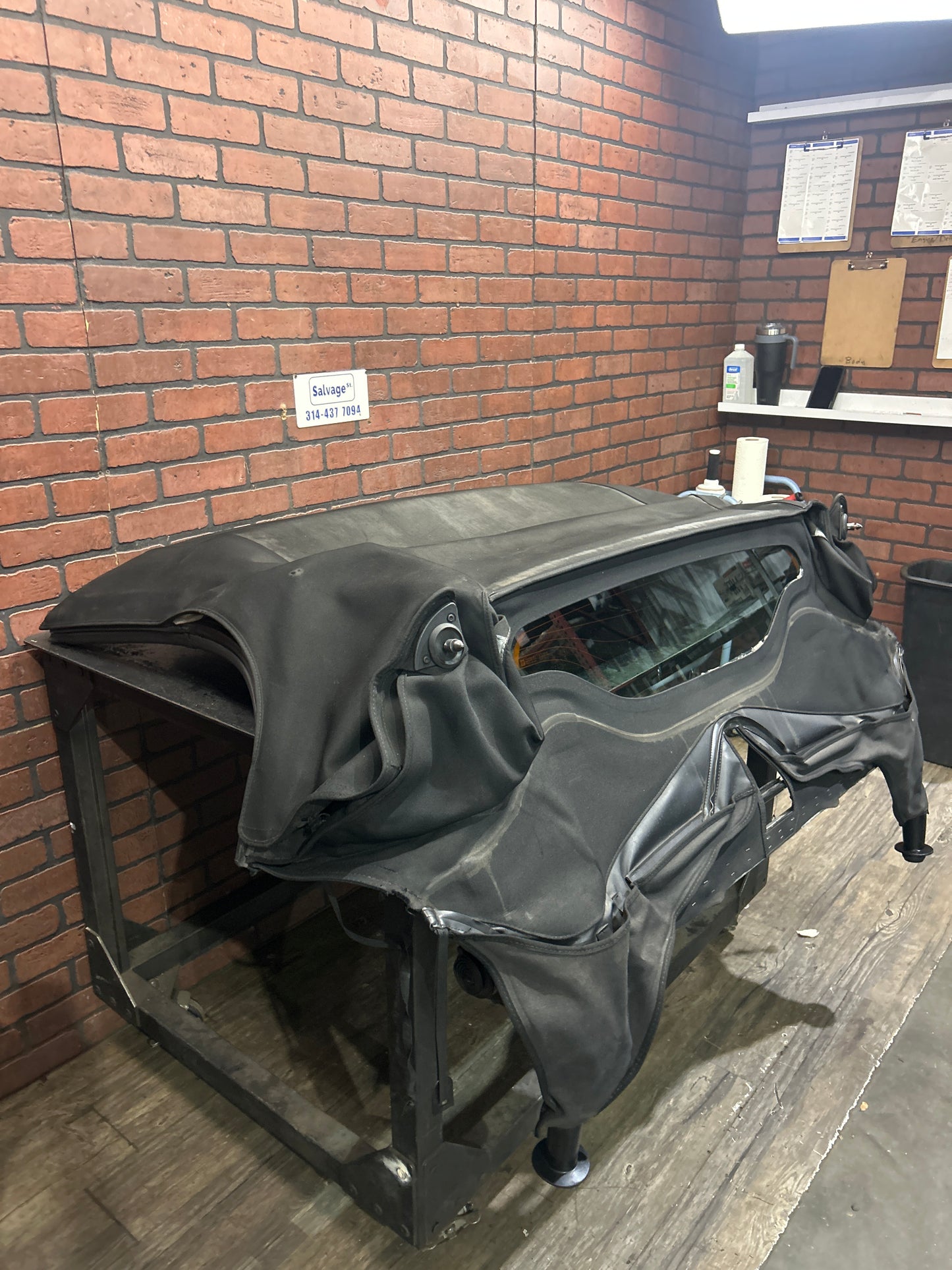 2006-2009 Pontiac Solstice Convertible Soft Top Assembly OEM OB3 19152957