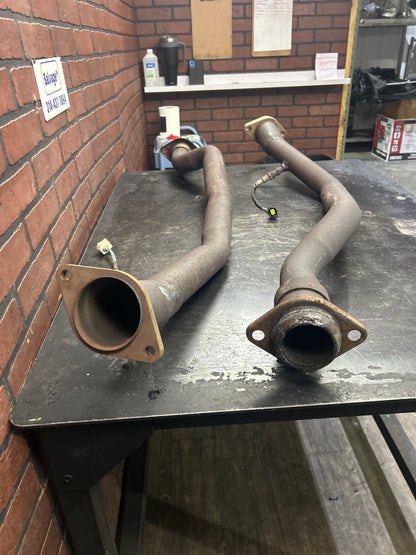 2012-2017 JEEP GRAND CHEROKEE SRT RIGHT LEFT EXHAUST DOWNPIPE SET PAIR