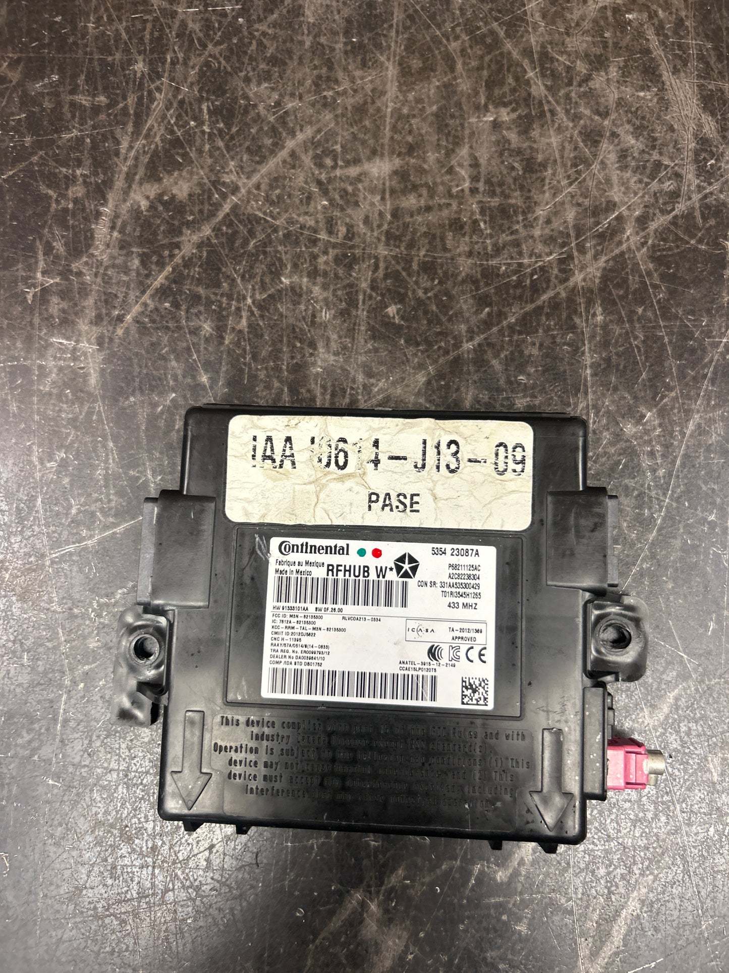 2016 Jeep Grand Cherokee SRT PCM ECU BCM Pedal Ignition Hub Receiver Package OEM