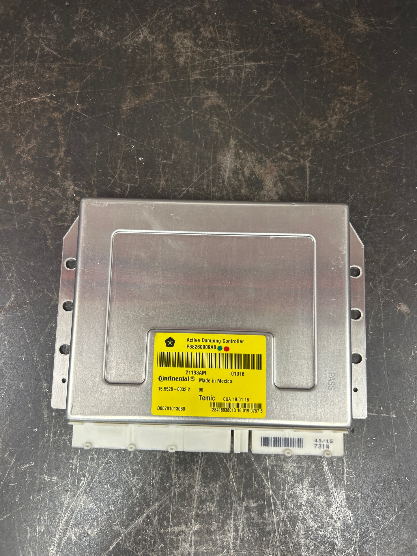 2016 Jeep Grand Cherokee SRT PCM ECU BCM Pedal Ignition Hub Receiver Package OEM