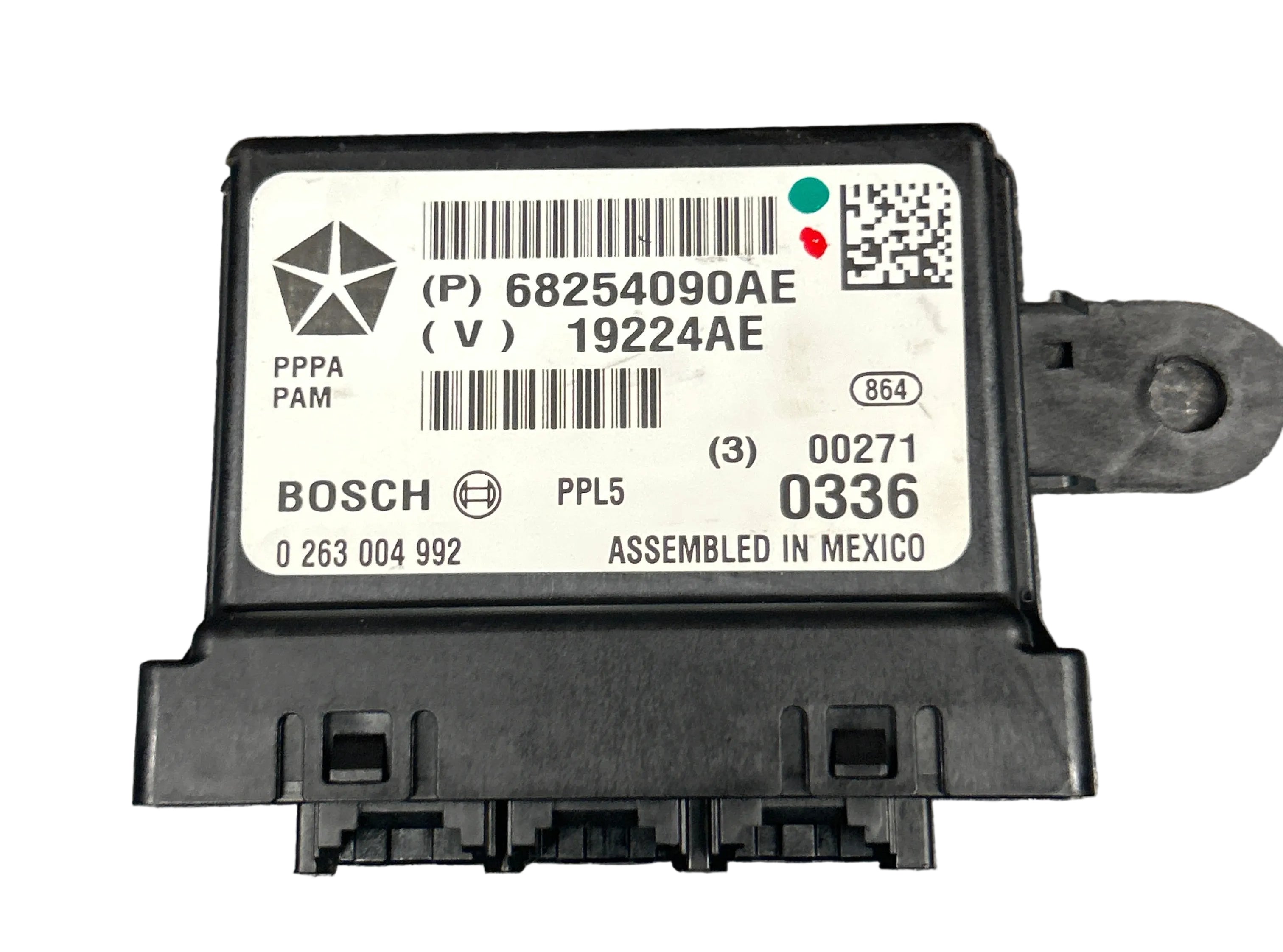 2016 Jeep Grand Cherokee WK Parking Assist Control Module 68254090AE OEM