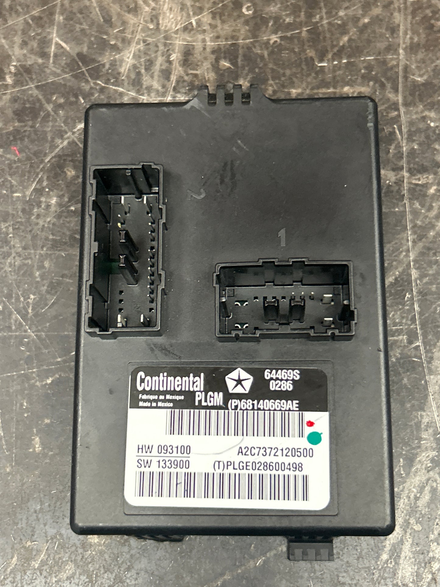 2016-2019 Grand Cherokee Durango Power Liftgate Control Module 68140669AE OEM
