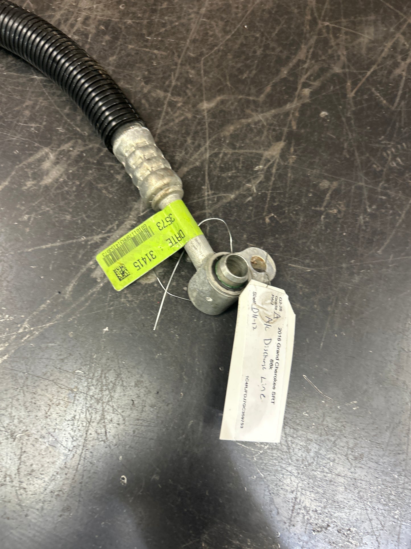 2013-2019 GRAND CHEROKEE DURANGO AC AIR CONDITIONING DISCHARGE LINE PIPE OEM