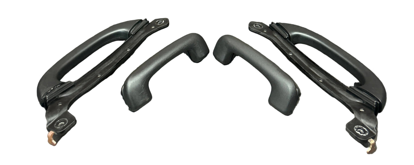 2011-2022 Jeep Grand Cherokee Black Interior Grab Handle Set OEM
