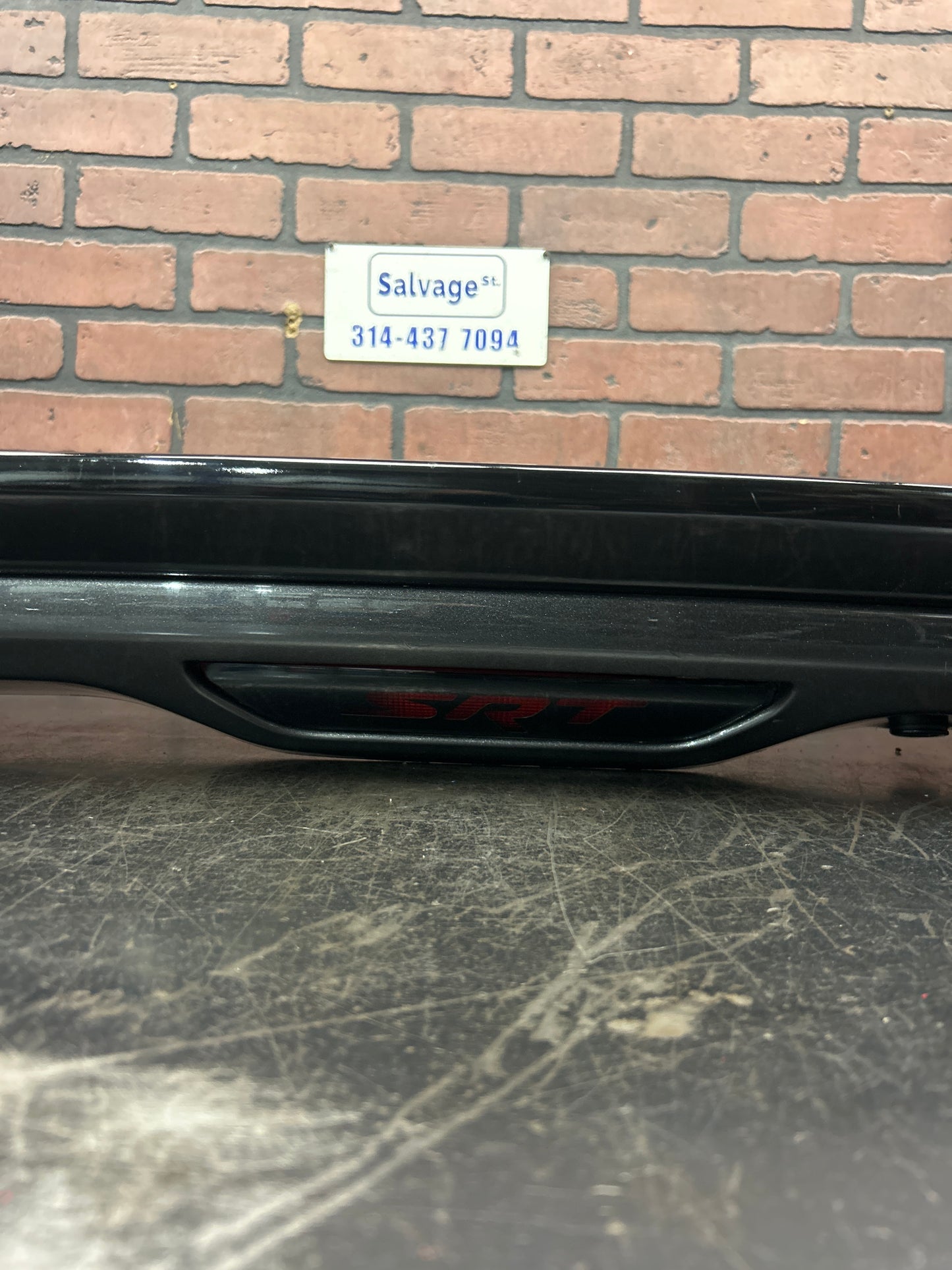 2014 - 2021 Jeep Grand Cherokee Liftgate Back Door Spoiler & Light OEM