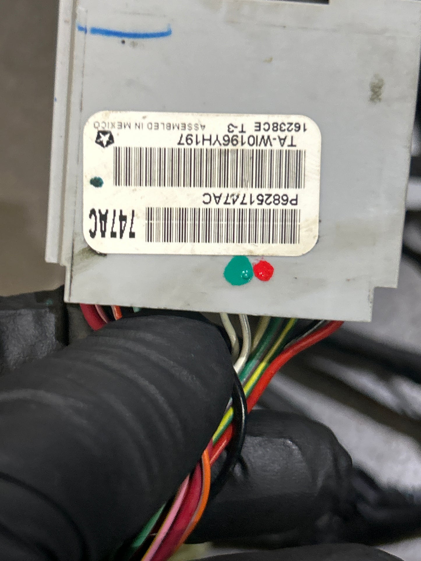 2016 Jeep Grand Cherokee SRT Dash Wiring Harness Instrument Panel OEM