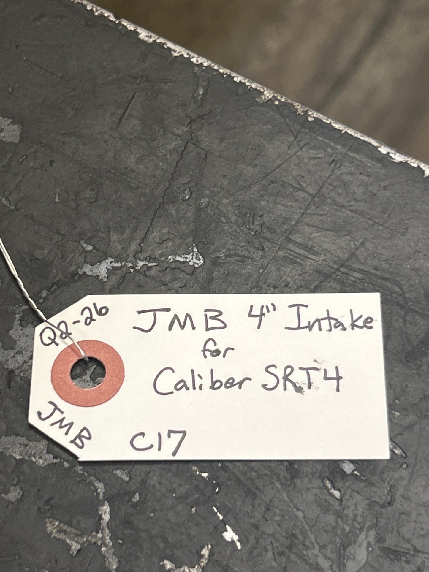 08-09 caliber SRT4 JMB intake tube