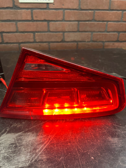 2011-2014 AUDI A8 L REAR LEFT RIGHT INNER TAILLIGHT TAIL LIGHT LAMP SET OEM