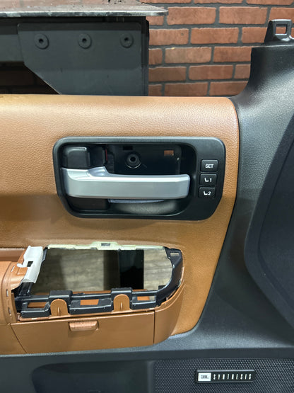 2009 - 2022 TOYOTA SEQUOIA FRONT LEFT SIDE INTERIOR DOOR PANEL TRIM COVER OEM