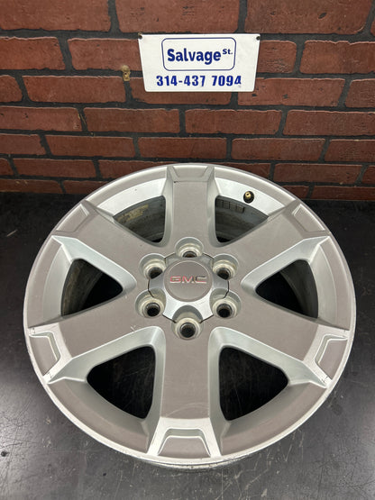 2007-2017 GMC Acadia Outlook 18” 18x7.5 OEM Wheel Rim Assembly Factory Silver