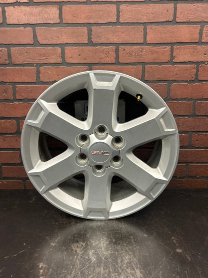 2007-2017 GMC Acadia Outlook 18” 18x7.5 OEM Wheel Rim Assembly Factory Silver