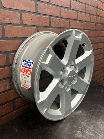 2007-2017 GMC Acadia Outlook 18” 18x7.5 OEM Wheel Rim Assembly Factory Silver