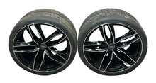 Audi Wheel Set Pair 1196 22x9.5 5x112 Black Fit A6 S6 A7 A8 Q3 Q5 SQ5 Q7 Q8