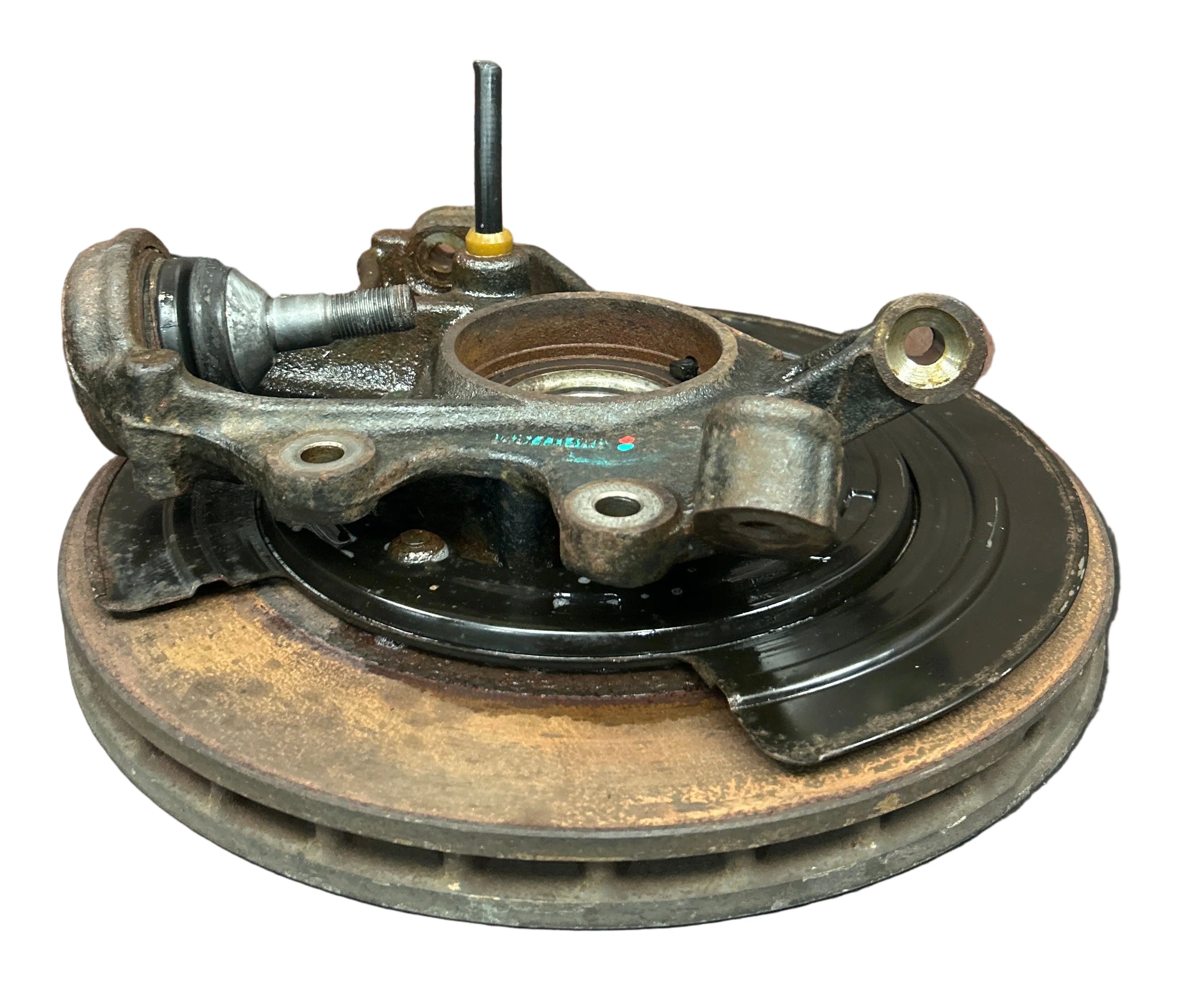 2012-15 JEEP GRAND CHEROKEE WK REAR LEFT SPINDLE KNUCKLE & HUB OEM 04877113AB