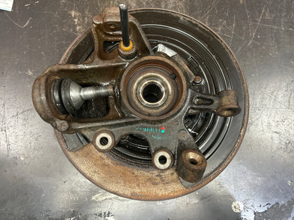 2012-15 JEEP GRAND CHEROKEE WK REAR LEFT SPINDLE KNUCKLE & HUB OEM 04877113AB