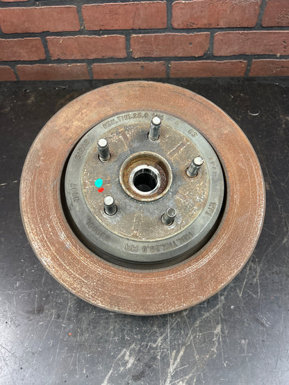 2012-2015 JEEP GRAND CHEROKEE WK REAR RIGHT SPINDLE KNUCKLE & HUB OEM 04877112AB