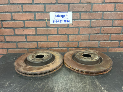 2011-2020 Jeep Grand Cherokee SRT8 Front Disc Brake Rotor Set Pair OEM