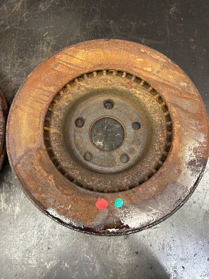 2011-2020 Jeep Grand Cherokee SRT8 Front Disc Brake Rotor Set Pair OEM