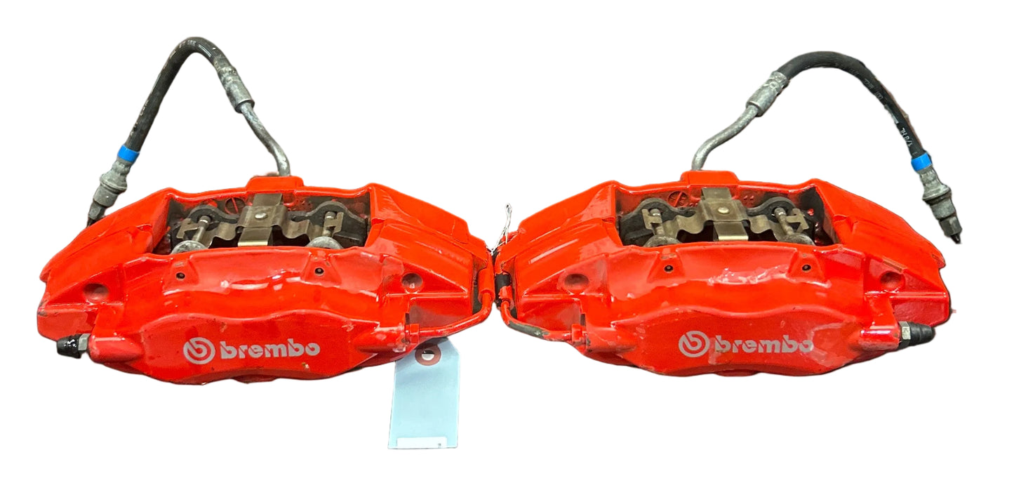 2012-2017 Jeep Grand Cherokee SRT8 Rear Brembo Brake Caliper Set Pair OEM
