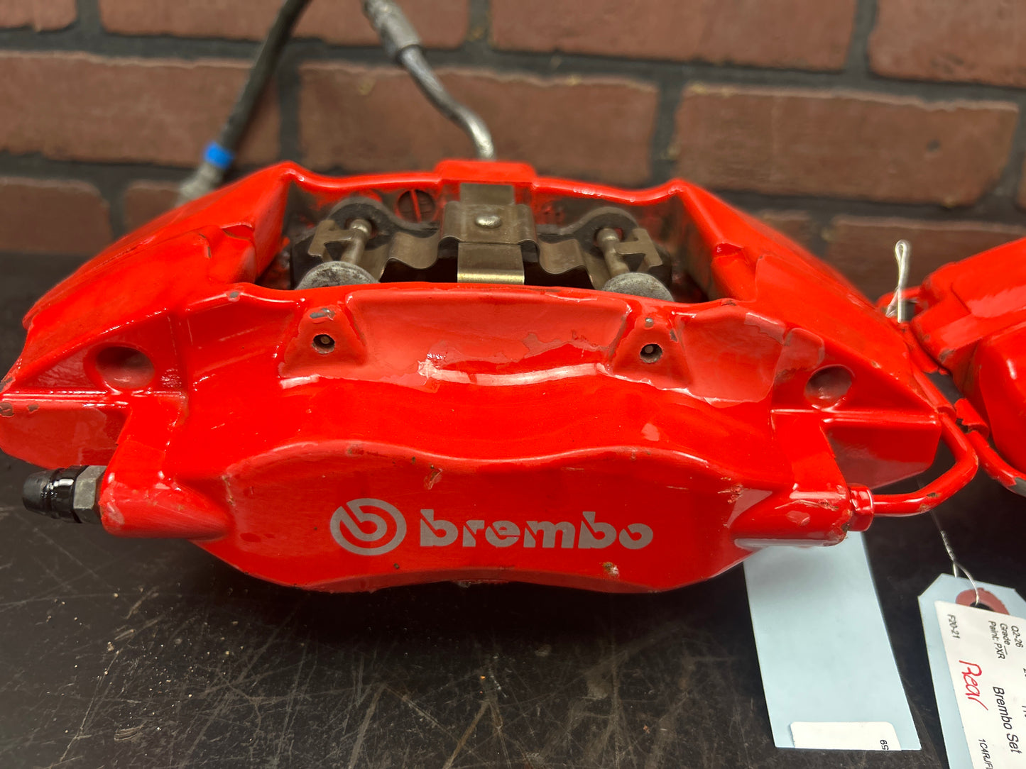 2012-2017 Jeep Grand Cherokee SRT8 Rear Brembo Brake Caliper Set Pair OEM