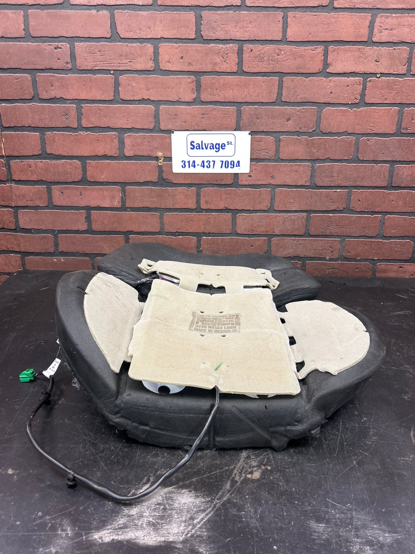 18-21 LINCOLN NAVIGATOR FRONT RIGHT UPPER SEAT CUSHION HEATED VENT OEM