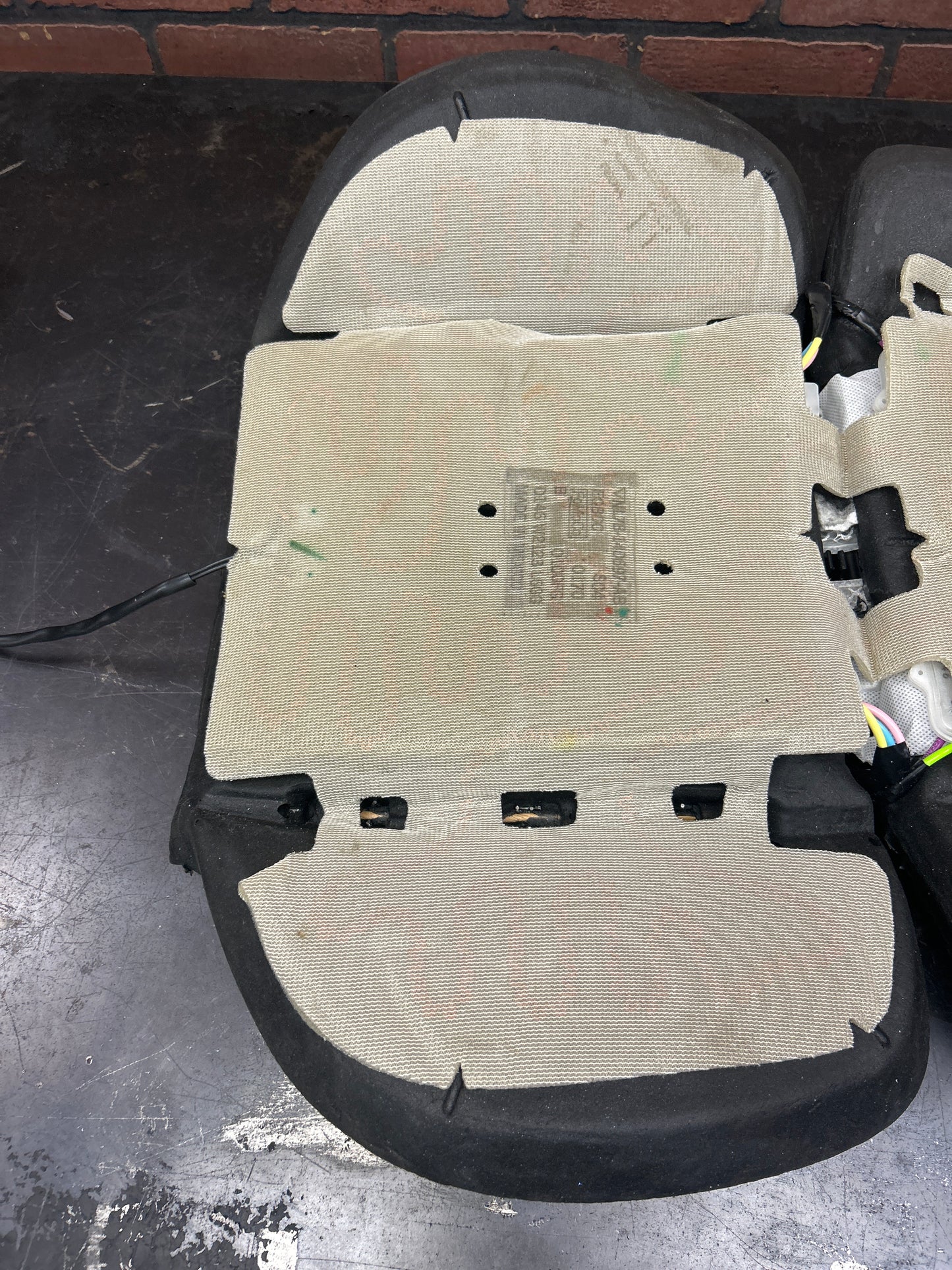 18-21 LINCOLN NAVIGATOR FRONT RIGHT UPPER SEAT CUSHION HEATED VENT OEM