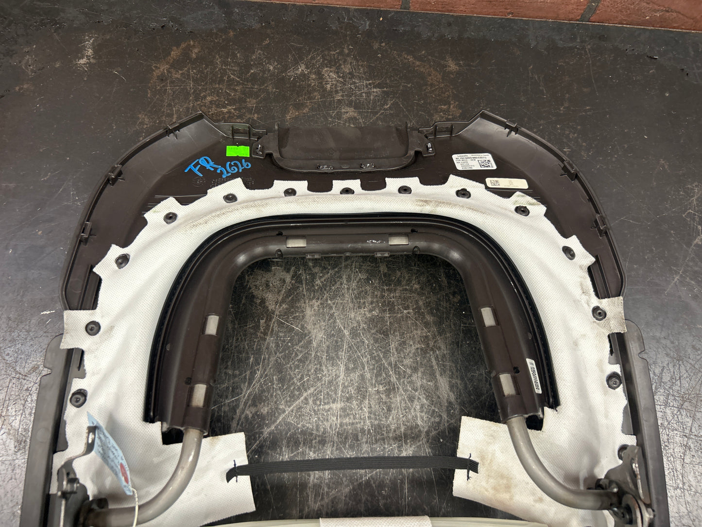 2018-2021 LINCOLN NAVIGATOR FRONT LEFT DRIVER SIDE UPPER SEAT CUSHION FRAME OEM