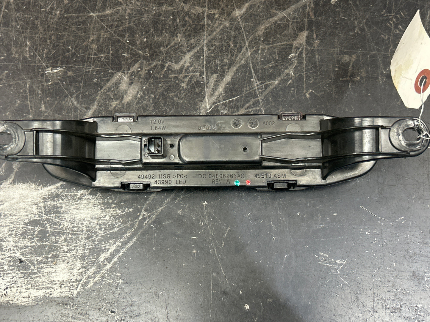 2006-2010 Dodge Charger Third Brake Light High Mount Stop Lamp 04806263AC OEM