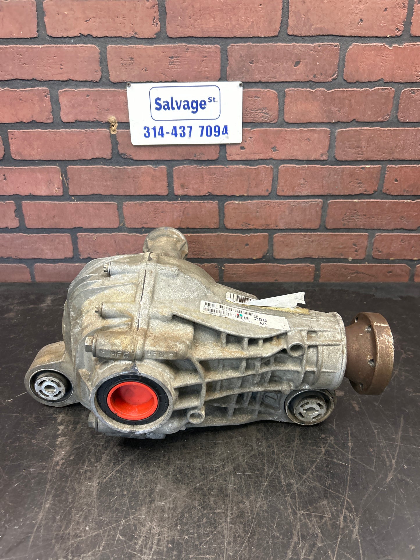 12-2018 JEEP GRAND CHEROKEE SRT8 OEM FRONT AXLE DIFFERENTIAL CARRIER RATIO 3.70